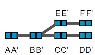 A program felépítése Vertex: A gráfok csúcsai, szelvényhelyes adat. Ezekhez tudunk kitérőket, jelzőket, állomásokat, stb. rendelni. DVG, double vertex graphs a kitérők miatt.