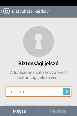 Miután telepítette az alkalmazást a készülékén, kövesse a rendszerindításkor futtatott varázsló utasításait: 1. Jelölje ki az ESET Mobile Security alkalmazásban használandó nyelvet. 2.