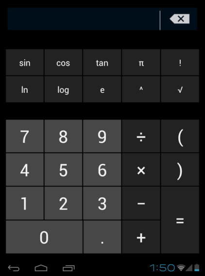 Számológép Használja a számgombokat és szimbólumokat matematikai műveletek elvégzéséhez.