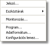 55 WinPCTari súgó Mezők: Kód sorszám Hívott szám Dátum Idő Időtartam Fővonal sorsz.