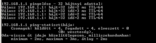 A hálózati kommunikáció tesztelésének legegyszerűbb módszere, a PING teszt. KLIENS1 192.168.1.1 ping 192.168.1.1 ping 192.168.1.2 KLIENS2 19