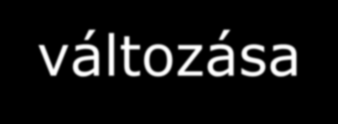 A tényezők fontosságának változása 5 4 3 2 1 0 1990 1995 2000 2005 2010