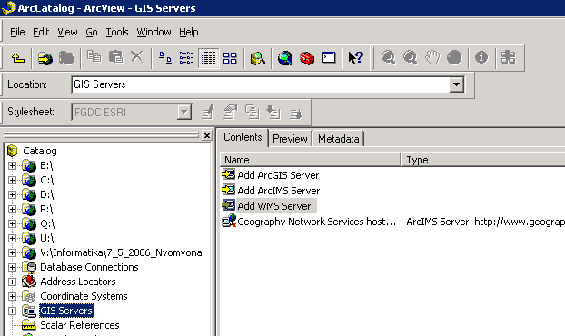 1. BEVEZETÉS Az útmutató célja az Országos Területrendezési Terv (OTrT) térképi mellékleteinek WMS szerveren keresztül ArcCatalog és ArcMap programok segítségével történő elérésének és