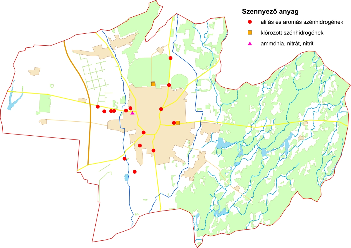 Debrecen város közigazgatási területén jelenleg 18 kármentesítés van folyamatban, melynek adatait a 4. sz.