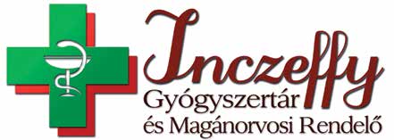 2131 Göd, Pesti út 86. Nyitva tartás: Hétfőtől péntekig: 7 30-19 30 Szombat: 7 30-12 00 Bejelentkezés: +36 27 336 150 www.inczeffypatika.hu dr.