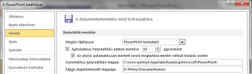 45 Most az új Microsoft Office Backstage nézetet jeleníthetjük meg a Fájl szalagfülre kattintva.