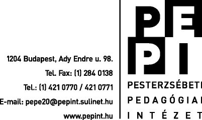 OM azonosító: 10 24 02 Tárgy: Tájékoztató a Pesterzsébeti Pedagógiai Intézet utóbbi 5 évben végzett kulturális tevékenységérıl és az elért eredményekrıl. Tisztelt Képviselı-testület!