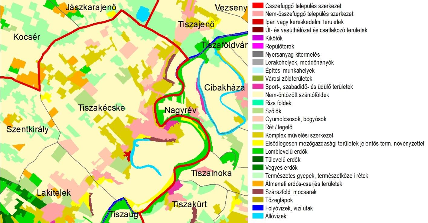 HELYZETFELTÁRÓ - HELYZETELEMZŐ - HELYZETÉRTÉKELŐ MUNKARÉSZEK 107 Tájhasználat, tájszerkezet 1986.