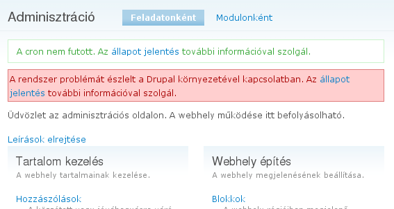 48. oldal 7. Webes tartalomkezelő rendszerek 1.