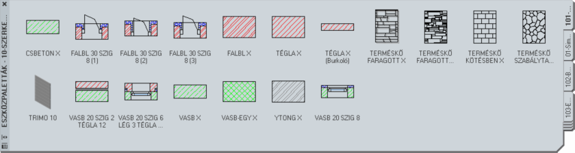 Az MSzT elemkönyvtárainak szervezési elvei Falak Az MSzT gyökeresen szakít az ADT R2 illetve ADT 3.3 magyar változatainak falstílus koncepciójával.