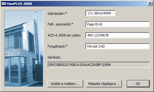 A TELEPÍTÉS MENETE 1. Jogosító kód kérése a HunPLUS programhoz FIGYELEM: Az alább leírt procedúrát ugyanazon gépen csak egyszer kell elvégezni!