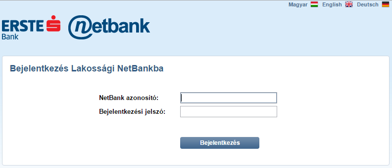 3 A rendszer felépítése és használata 3.1 Belépés A felhasználók NetBank rendszerhez való hozzáféréséhez login név (NetBank azonosító) és statikus jelszó (Bejelentkezési jelszó) szükséges.
