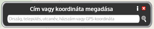 Egyszeri kattintással bekapcsolhatja / kikapcsolhatja az utcakép funkciót. Egyszeri kattintással bekapcsolhatja / kikapcsolhatja a nyomvonal funkciót.