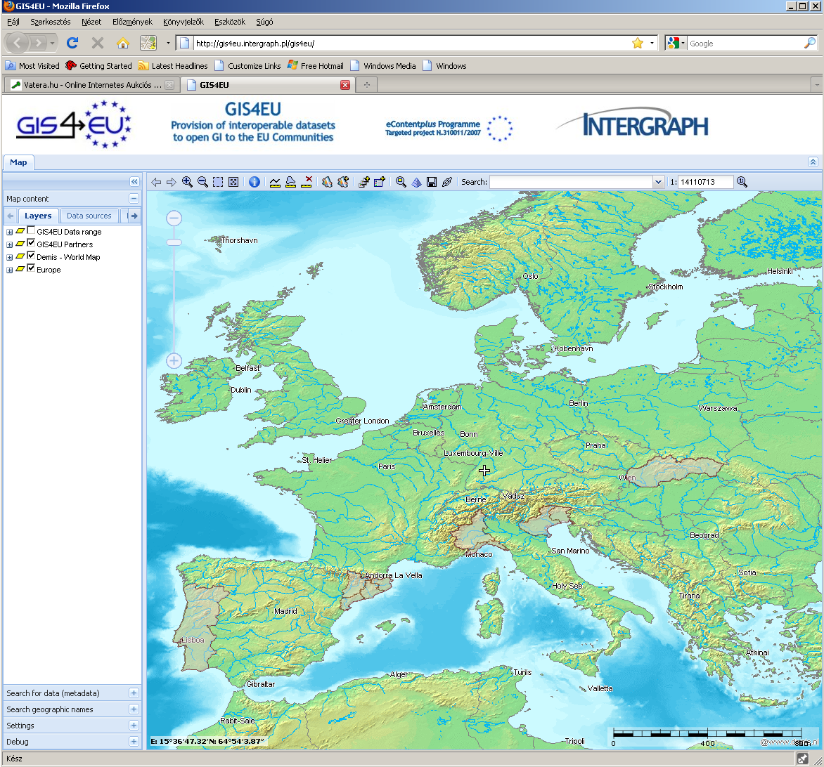 GIS4EU projekt