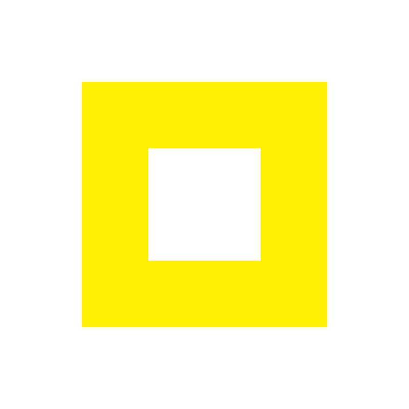 A kontrasztszínek hatása a sárgára Fehér alapon a sárga sötét, nincs kisugárzása, szolgálói szerepbe kényszerül. Rózsaszín alapon a sárga zöldessárgába tolódik át és a sugárzó hatása nem érvényesül.