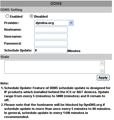 E-1. PPPoE SETTING Click on Enabled to enable ADSL dial function. Username: Username for ADSL account. Password: Password for ADSL account.