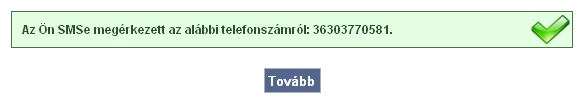 Válassza ki melyik gyári számú berendezést kívánja beállítani. Frissen beszerzett berendezés esetén, annak a gyári számával kezdődő sorban, kattintson az Első üzembe helyezés szövegre.