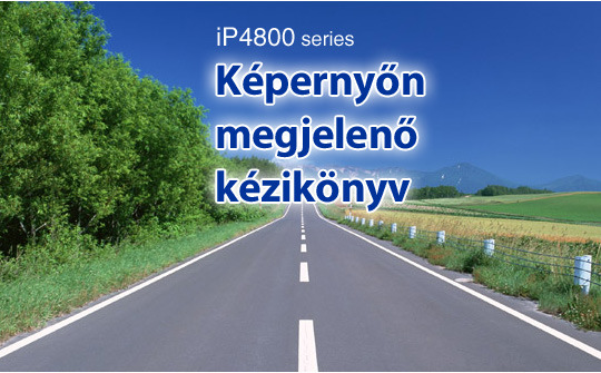 Canon ip4800 series Képernyőn megjelenő kézikönyv 1 oldal / 490 oldal A kézikönyv használata A kézikönyv kinyomtatása MC-5254-V1.