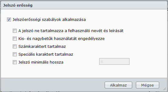 Felhasználó törlése: Válassza ki a törölni kívánt felhasználót, és kattintson a Törlés gombra.