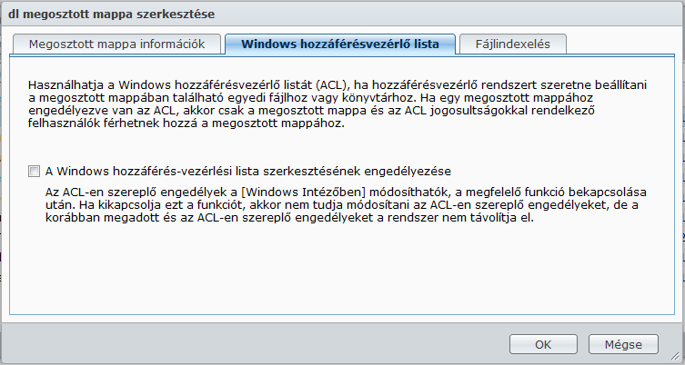 Windows ACL jogosultságok meghatározása megosztott mappákhoz A Windows hozzáférésvezérlő lista (ACL) olyan jogosultságok vagy engedélyek listája, amelyek Windows környezetben meghatározott