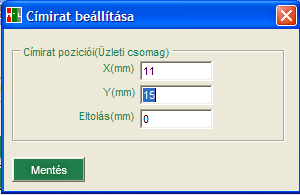 Ha megfelelő a nyomtató beállítás, akkor a nyomtatás megkezdéséhez kattintson a Nyomtatás gombra.