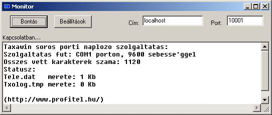 PT2MWIN.exe Ezzel a kis programmal a PT2M típus adatgyűjtő kártyák tölthetők le hasonlóan a PT640 programmodulhoz, ám ez a program nem igényli a Taxawin programmal való szoros együttműködést.