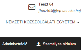 6. Amennyiben sikeres volt az aktiválás, akkor a kiválasztott és érintett telephelynél az alábbi zöldjelzés fog látszódni: A képzési referensek a már aktivált telephelyek között a jobb felső sarokban