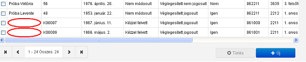 c. A Tallózás és Feltöltés funkciógombok segítségével töltse fel az adóazonosító jel nélküli összerendelési állományt. d.