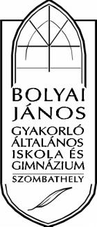 NYUGAT-MAGYARORSZÁGI EGYETEM BOLYAI JÁNOS