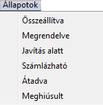 67. ábra Az Adatszolgáltatási információk ablakon beállítható, hogy az ügyfél hozzájárul-e bizonyos későbbi megkeresésekhez. 3.8.