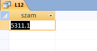 SQL kód: SELECT kszamla.szam FROM kszamla, merleg WHERE merleg.kszamla=kszamla.szam And merleg.haviforgt=merleg.haviforgk; 13.