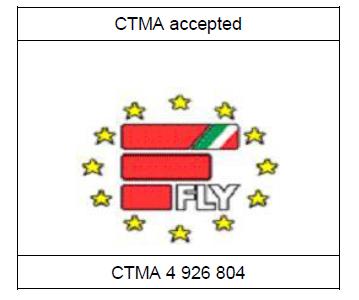 A következő három eset nem minősül az Európai Unió zászlója címertani utánzatának, mivel nem kör alakban elhelyezkedő tizenkét csillagot ábrázol (azaz mindhárom védjegy elfogadásra került): Közösségi