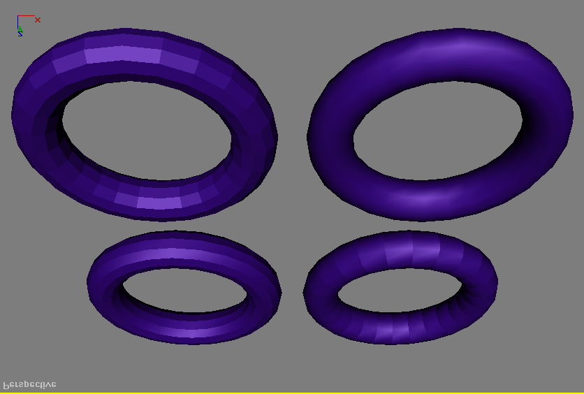 Tube A Keyboard Entry-nél a pozíción kívül a belsõ sugarat (Inner Radius), külsõ sugarat (Outer Radius) és a magasságot (Height) kell megadni ahhoz, hogy egy csövet létre tudjunk hozni.