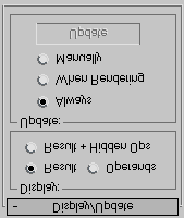 objektum nevét, és a nevek elõtt elhelyezkedõ A és B jelölõt. A Pick Boolean redõny alatt van négy kapcsoló, ami a B objektum használatát jelenti a Boolean mûvelet során.