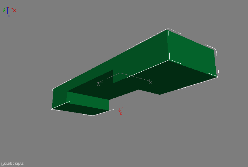 A Boolean mûvelet gyakorlására a mellékelt kép alapján hozzunk létre egy box-ot, és egy hengert. A hengert úgy helyezzük el, hogy belelógjon a téglatestbe.