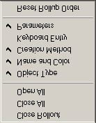 Command Panel Alapértelmezésben jobb oldalon található a Command Panel, amit áthelyezhetünk a képernyõ bal oldalára, vagy lebegõ panellé tehetjük, vagyis külön ablakban jelenik meg, és bárhova