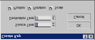 Status Bar A Status Bar a képernyõ alsó részén helyezkedik el, aminek a felsõ részén a Time Slider van. Ez egy tolómérce, ami az aktuális és az összes képkocka számát mutatja.