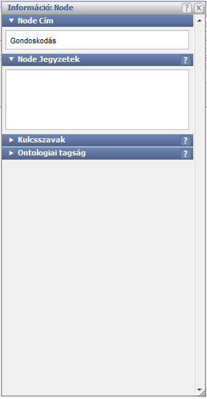 Fájlok csatolása saját számítógépről Csakúgy, mint a webes tartalom csomóponthoz adásánál, a sajátgépről is adhatunk hozzá fájlokat.