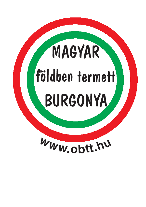 7 magyar földben termett burgonya. Keressék az emblémát és minden burgonyás ételhez magyar burgonyát használjanak.