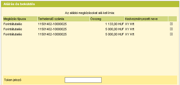 Tranzakciók hitelesítése hitelességet és jogosultságot is kezelni kell megbízásonként vagy csomagonként cégszerű és speciális jogok (pl