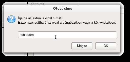 KÉSZEN AZ ÉRETTSÉGIRE Oldal színeinek beállítása (2) Oldal színeinek beállítása (1) Átállított színek az oldalon Az oldal elmentésekor a