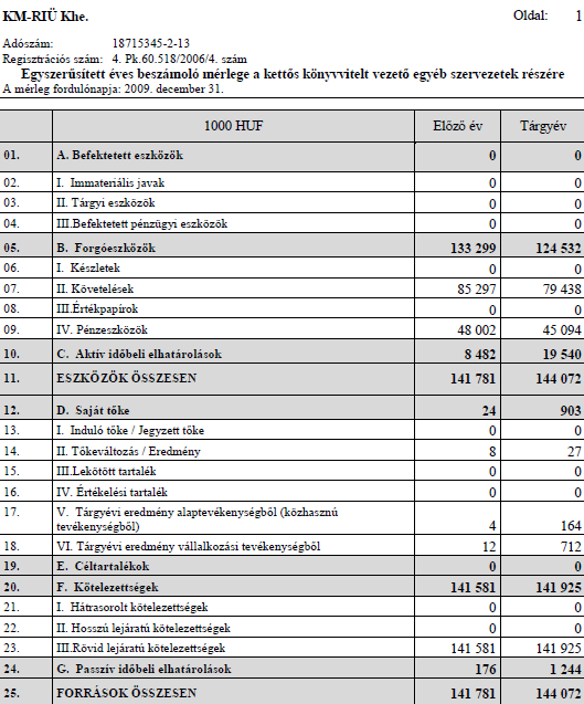 1. Számviteli