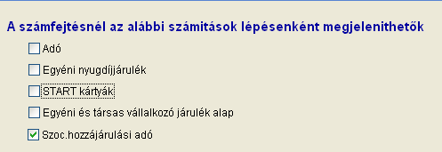 1./ Ahol eleget tettek a 299/2011. Kormányrendeletben meghatározott munkabér emelésnek egyetlen egyszer a Beállítások / Új cég felvitele, módosítása programban a bejelölést meg kell tenni!