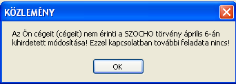 MUN v12.0427 A./ Fejlesztések ebben a verzióban 1./ Készítettünk egy nyilatkozatot a 2012. évi béren kívüli juttatások igénybevételéhez A nyilatkozat megtalálható a / / programban. 2./ A 2012.