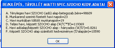 2./ A képernyőn megjelenő leírás szerint az gomb használatával készíthető egy lista az érintett személyekről! Ezt legyenek kedvesek nagyon ellenőrizni. 3.