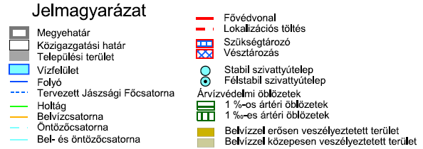 Forrás: JászNagykunSzolnok megye területrenedezési terve 2004 Az elmúlt évek szélsőséges időjárási, és az ezzel együtt járó árvízi, illetve aszály jelenségek egyértelműen felhívták a figyelmet arra,