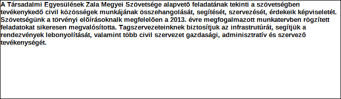 1. Szervezet azonosító adatai 1.1 Név 1.2 Székhely Irányítószám: 8 9 0 0 Település: Zalaegerszeg Közterület neve: Dísz Közterület jellege: tér Házszám: Lépcsőház: Emelet: Ajtó: 7. 1.3 Bejegyző határozat száma: 0 0.