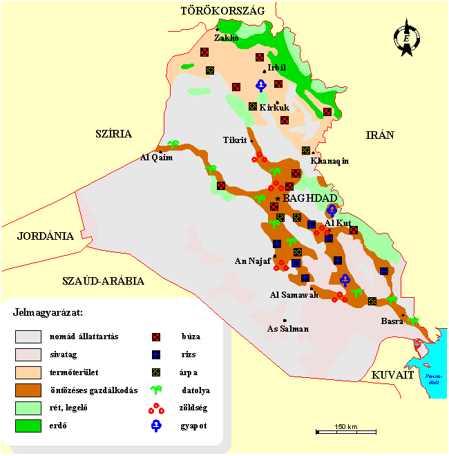 Irak növényzete