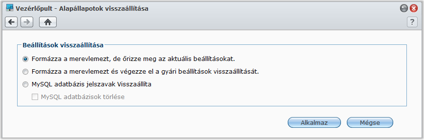 Médiafájlok újraindexelése: Synology DiskStation használati utasítása Ha szeretné az indexelt mappákban (beleértve az alapértelmezetteket és az önök által létrehozottakat) található összes médiafájl