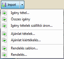 hatására fenti ablak nyílik meg, a kigyűjtésen első oszlopként egy K oszloppal kiegészülve, valamint a lap alján az OK és Mégse gombbal.